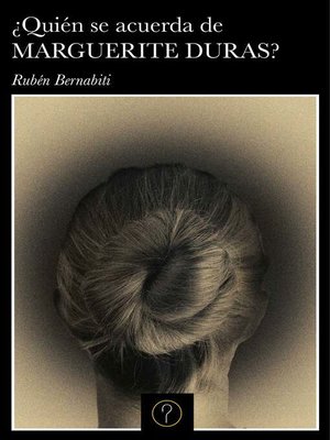 cover image of ¿Quién se acuerda de Marguerite Duras?